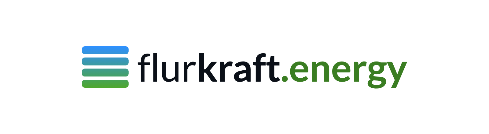 Flurkraft Logo – Für helle Hintergründe